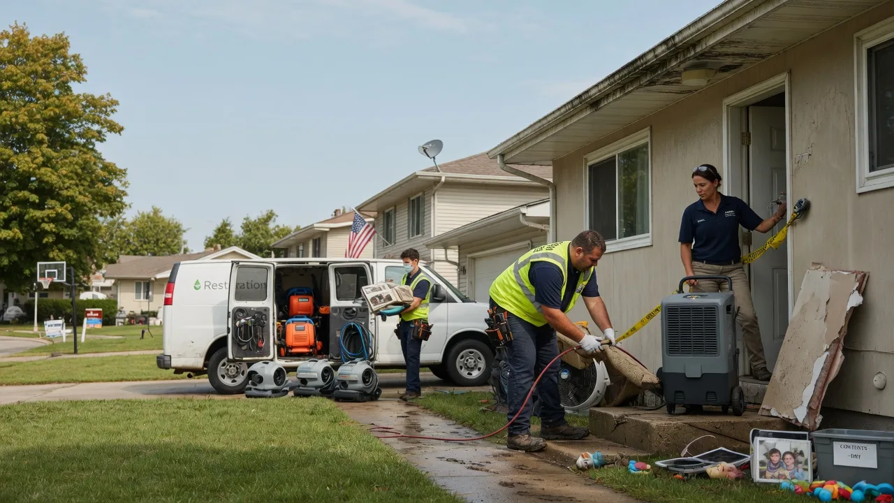 Water Damage Restoration in Woodward, PA near me